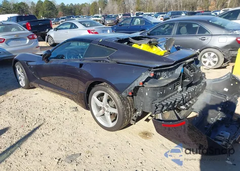 2014 Chevrolet Corvette Stingray from USA, damaged, VIN 1G1YA2D7XE5114562